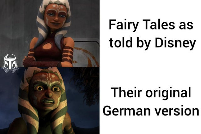 German Fairy Tales are wild : r/PrequelMemes