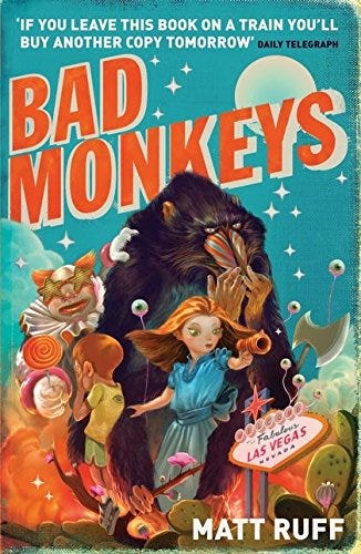 cover of Bad Monkeys book