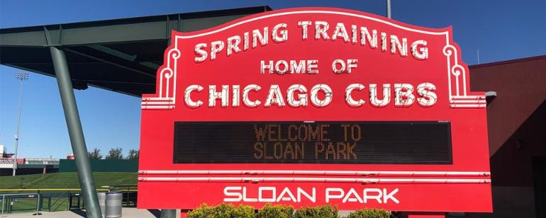 Image result for Cubs spring training
