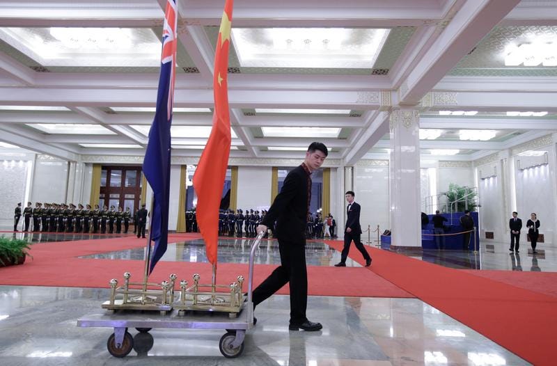 China, New Zealand agree to expand trade deal: Xinhua ...