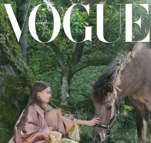 From the cover of Vogue, Greta Thunberg criticizes the fashion industry –  The News 24