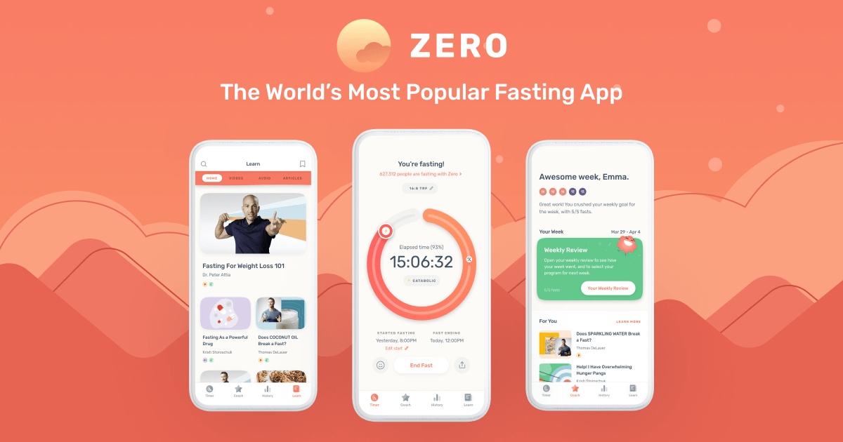 Zero Fasting - The World's Most Popular Fasting App