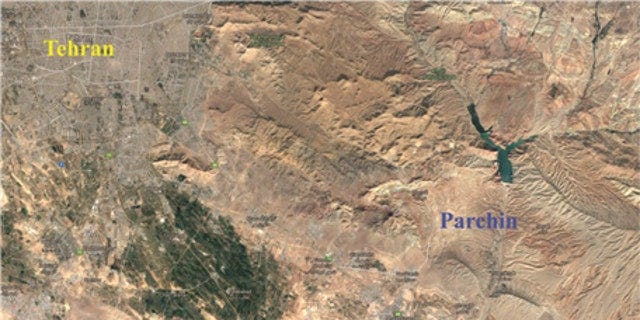 Parchin Military Complex at South East Tehran
