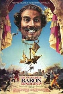 poster: The Adventures of Baron Munchausen film
