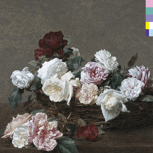 Pochette de disque, reproduction d'un tableau de nature morte avec fleurs,New Order, Angleterre