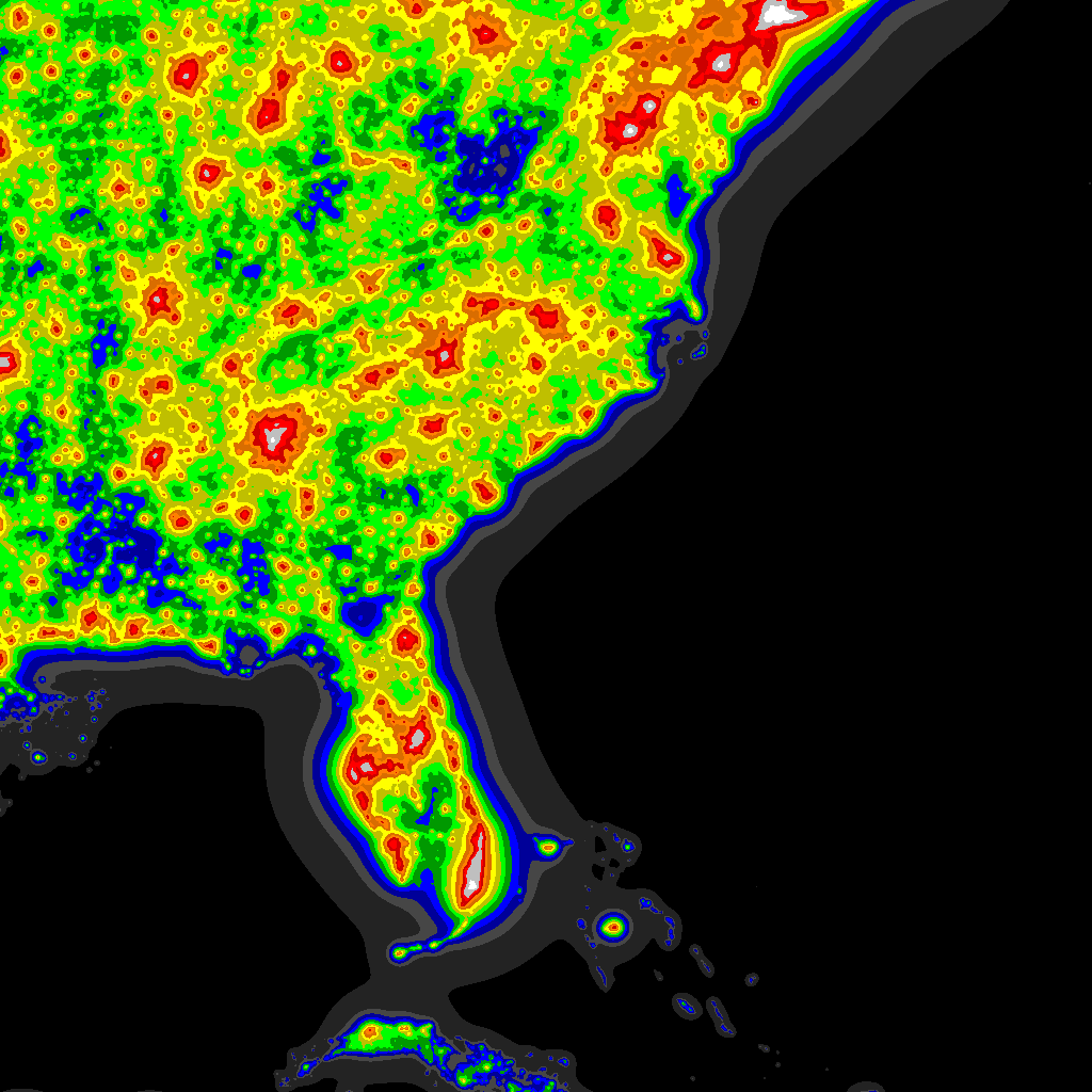 Light Pollution Map - DarkSiteFinder.com