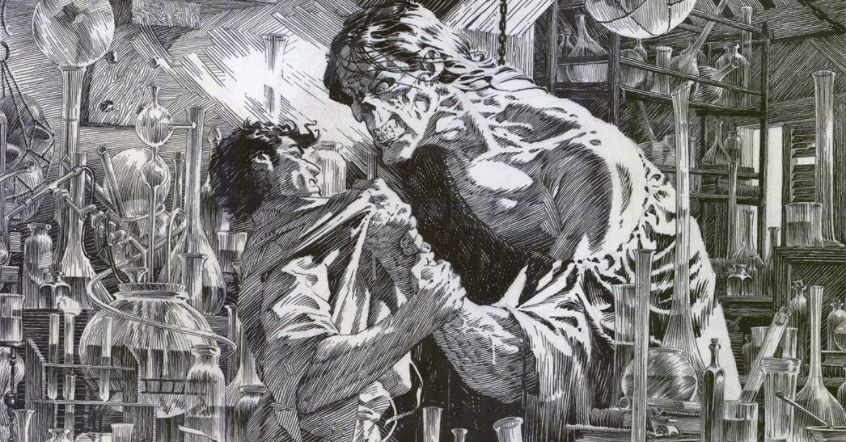 Frank Darabont Paid Over a Million - You Get a Limited Print of Bernie  Wrightson&#39;s Frankenstein for $150