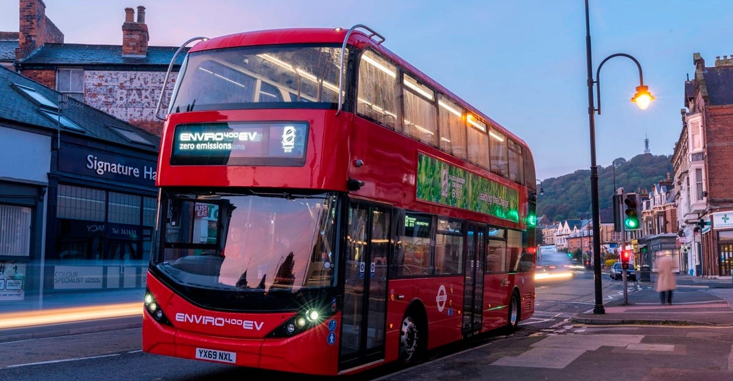 BYD and ADL Jointly Produce Over 1,000 Electric Buses in the UK