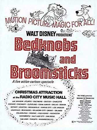 Bedknobs and Broomsticks 1971 ORIGINAL Vintage 9x12 Industry Ad Angela  Lansbury at Amazon&#39;s Sports Collectibles Store
