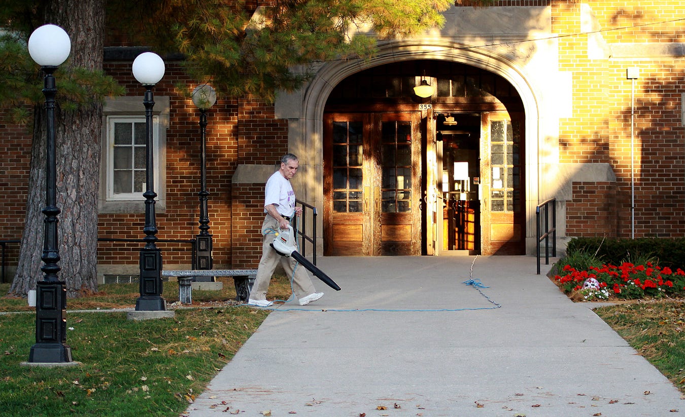 The Hoosier Gym is owned by the town of Knightstown. But, the town leases it to non-profit organization, which operates and cares for the aging facility. For years, longtime volunteer Mervin Kilmer has undertaken a variety of responsibilities, including sidewalk cleaning, serving as a tour guide and much more. Known as the Hoosier Gym Community Center of Knightstown, the non-profit group, of which Kilmer has served as president, is responsible for all the gym’s physical aspects, including heating and air conditioning, all maintenance, event scheduling, staffing, etc. The organization operates off of donations, grants and rental income.