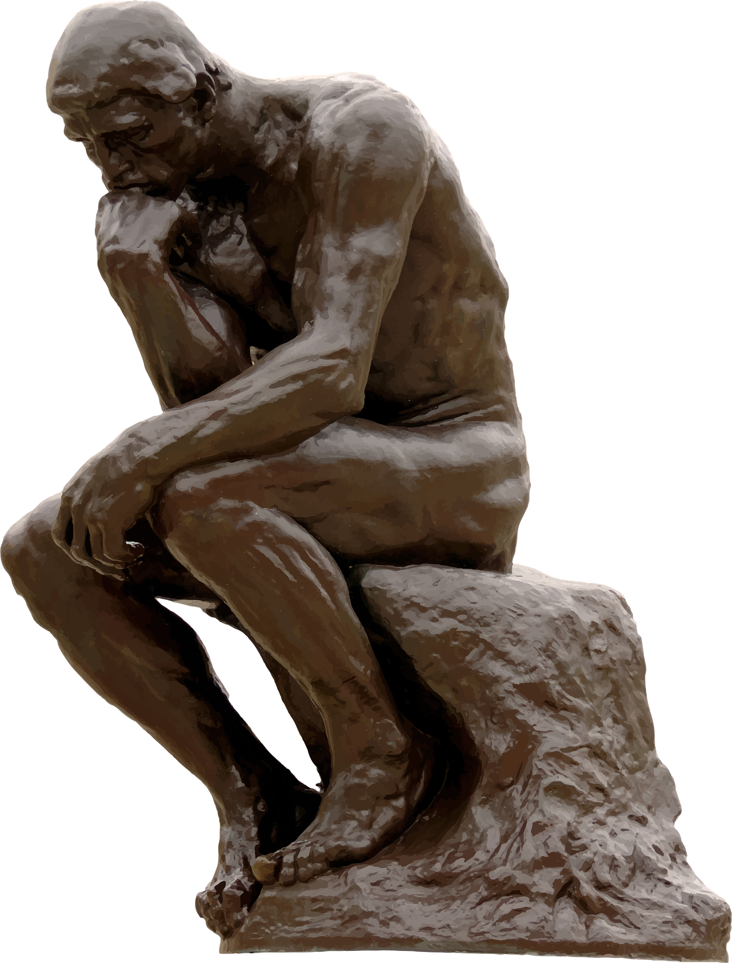 Clipart - The Thinker