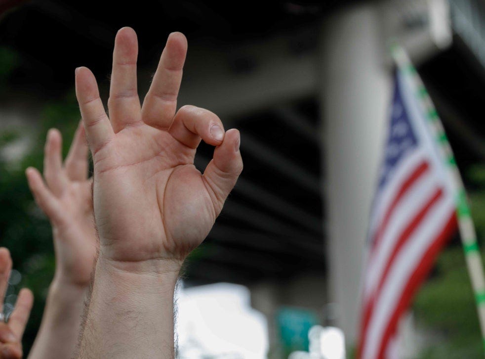 How did the OK sign become a symbol of white supremacy? | The Independent |  The Independent