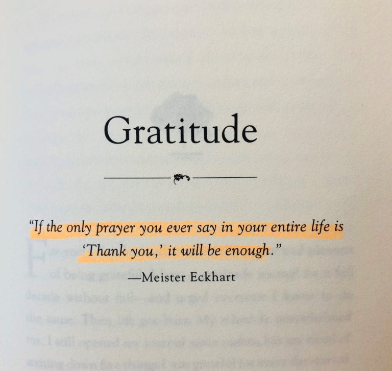Simonna on Twitter: &quot;&quot;If the only prayer you ever say is Thank You, that  will be enough&quot; - Meister Eckhart.🙏🏽 Love this quote. We all have so many  things to be thankful