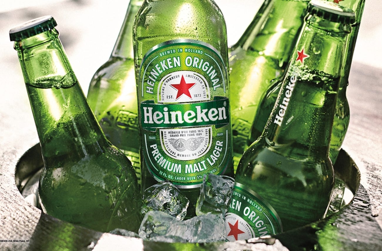 Heineken celebrates biggest sales growth in a decade