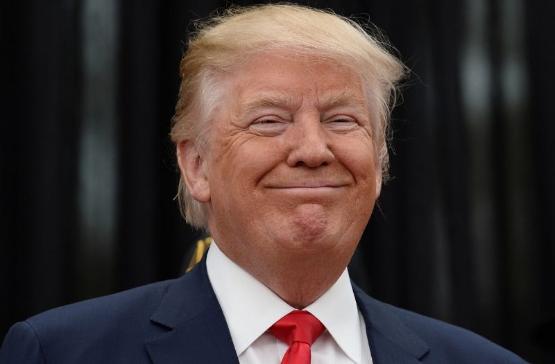 Image result for Trump smiling