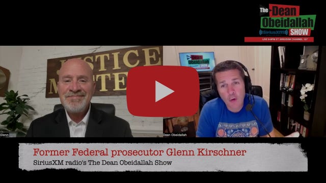 Glenn Kirschner talks Kash Patel, need to indict Trump and Oath Keepers Trial