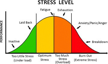 Yerkes-Dodson Human Performance and Stress Curve
