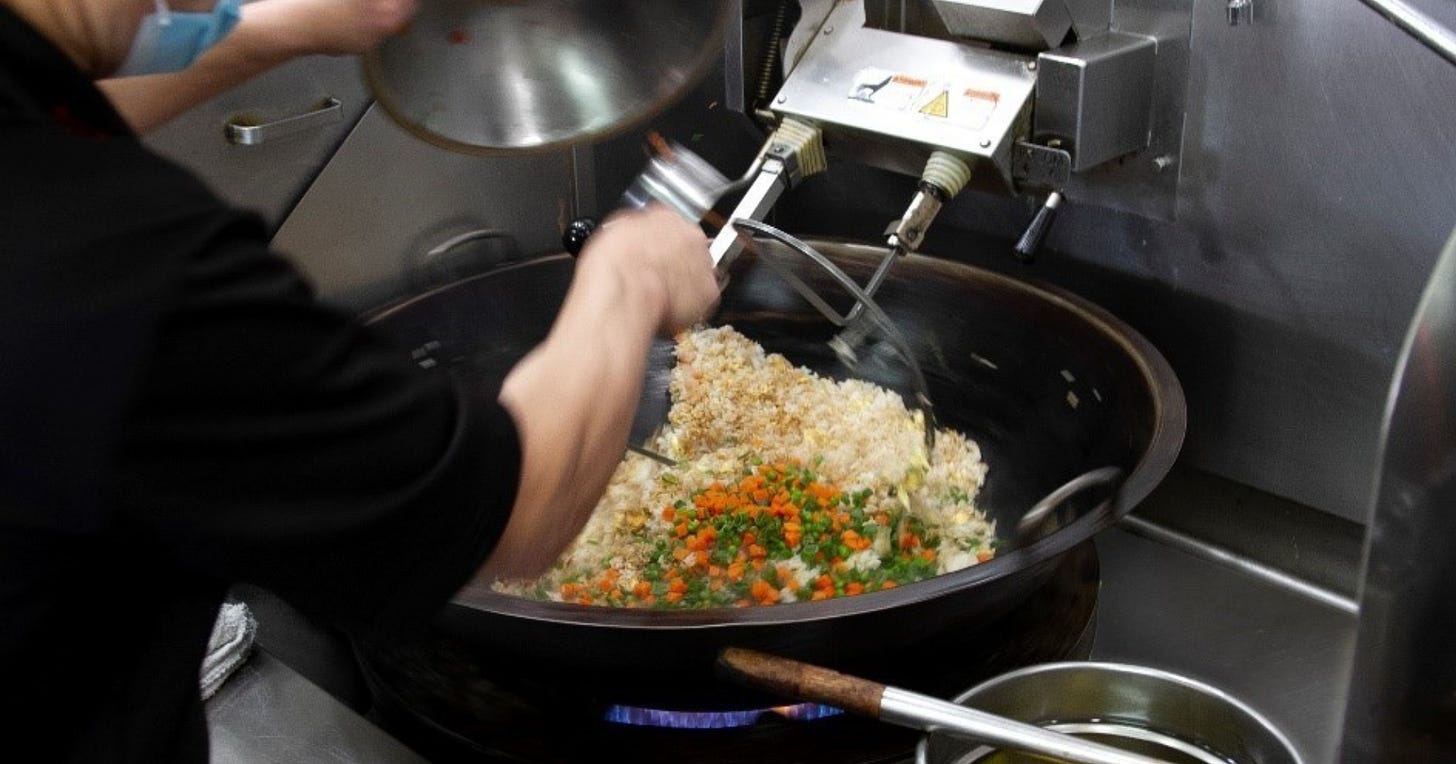 Panda Express unveils a robotic wok