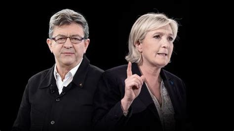 Mélenchon et Le Pen se disputent pour incarner l'opposition - L'Express