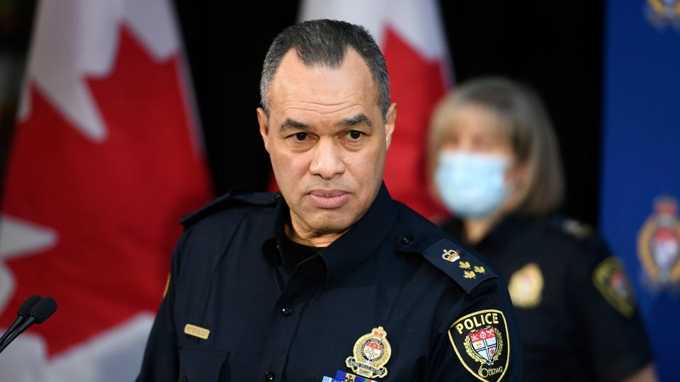 Peter Sloly Kepala Polisi Ottawa 