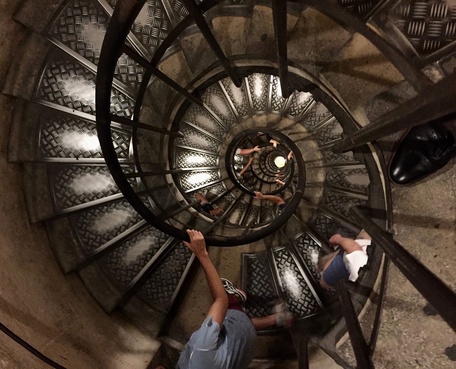 Stairwell, Arc de Triomphe, Paris