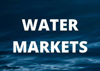 dont waste water podcast water markets