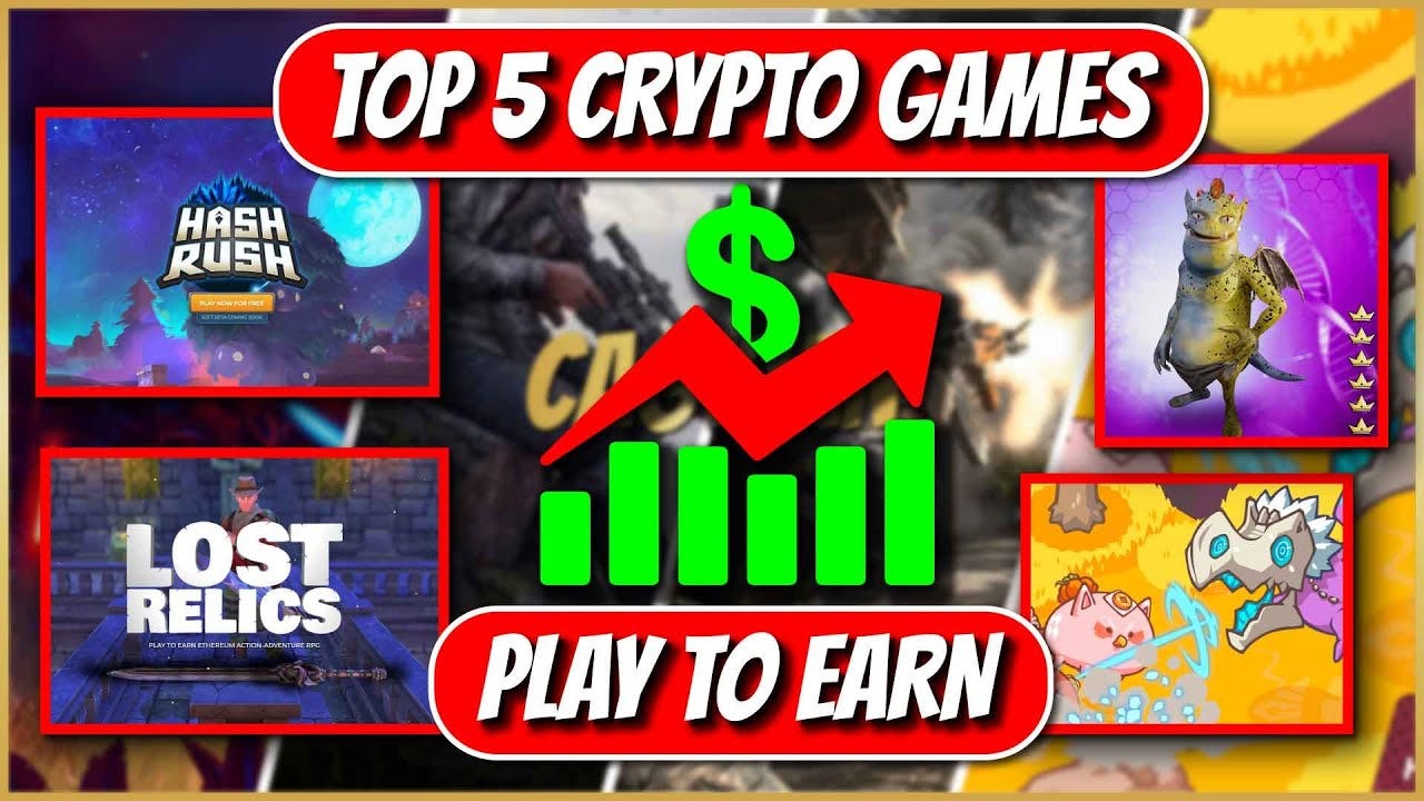 Top 5 crypto/blockchain games - play to earn crypto - Pro Financial News