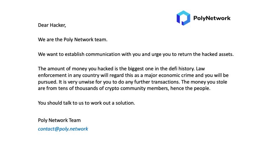 Poly Network on Twitter: &quot;… &quot;
