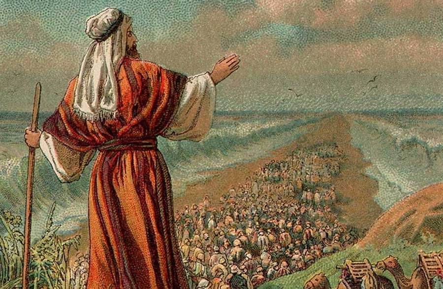 Israel’s Exodus from Egypt. Will archaeologists ever find concrete evidence for the Exodus and the metropolises the Israelites built in Egypt? Source: Public domain
