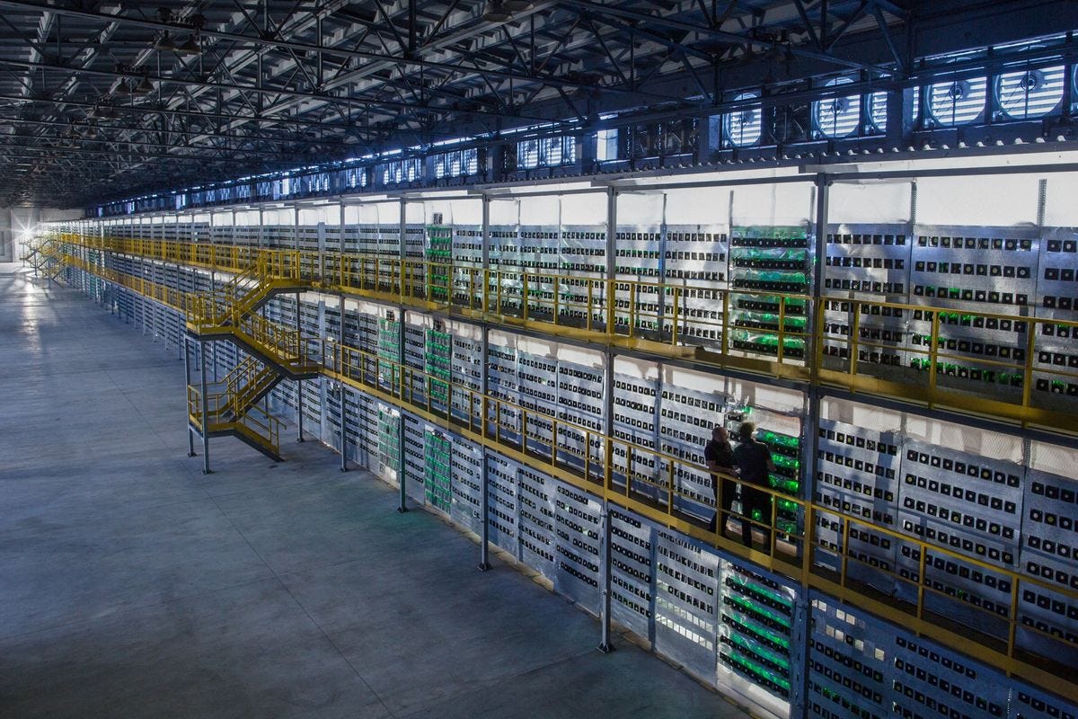 Inside Russia&#39;s Largest Bitcoin Mine - Bloomberg