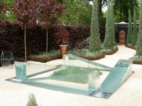 A perpetual, self filling fountain seems impossible but is possible through design and a little magic.