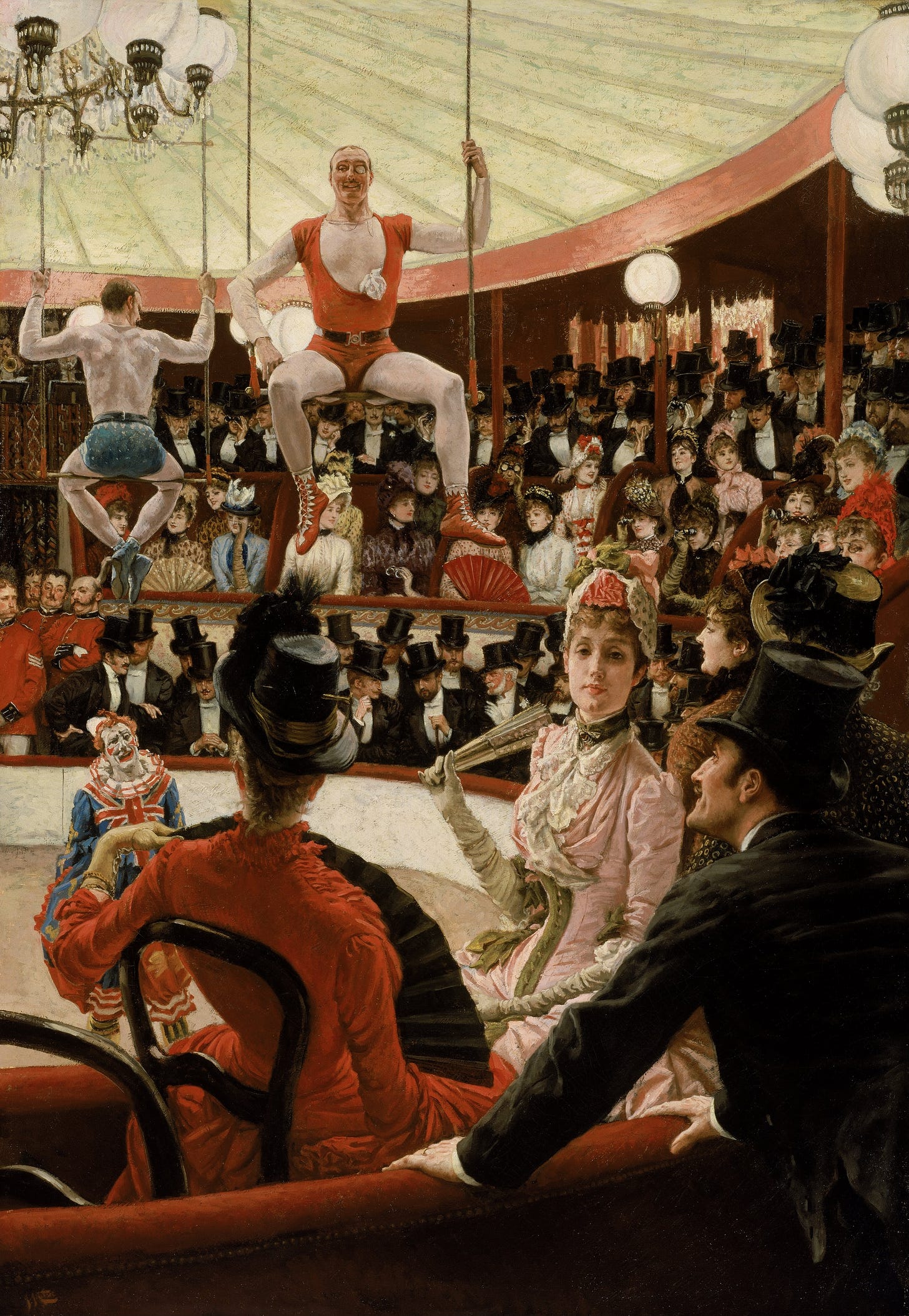 Women Of Paris- The Circus Lover (1885) by James Tissot