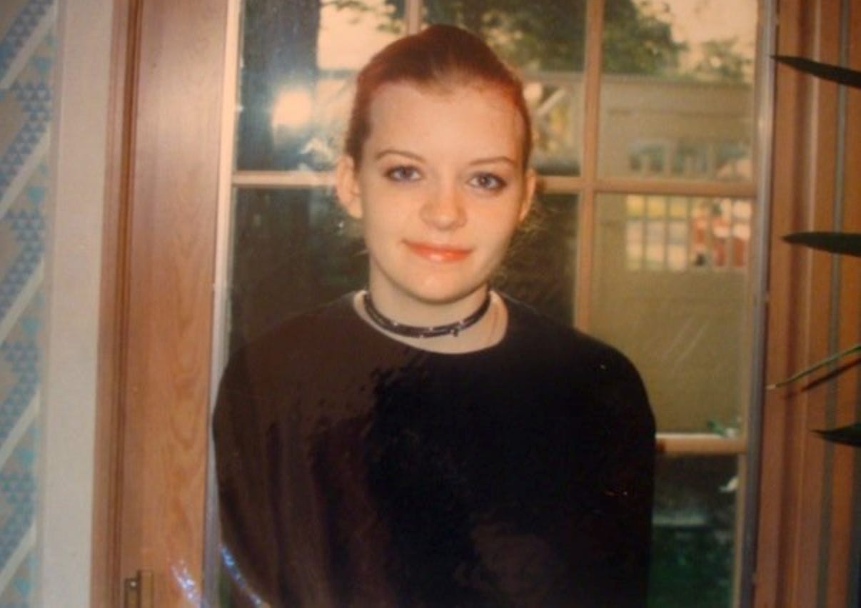 On my first day of high school, August 23, 1999.