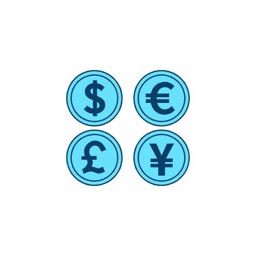 Four major currencies.
