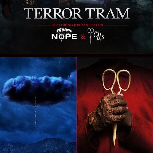 Universal Studios Hollywood Terror Tram Jordan Peele