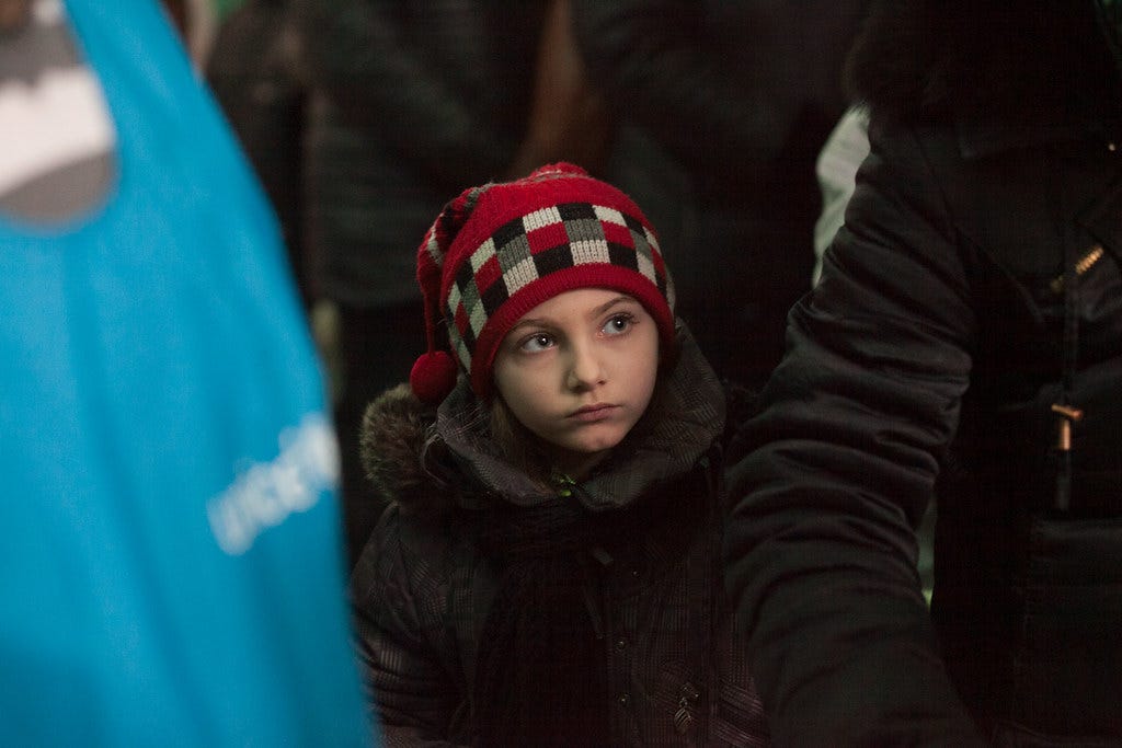 Child in Donetsk | #UNICEF Ukraine / 2015 / Aleksey Filippov… | UNICEF  Ukraine | Flickr