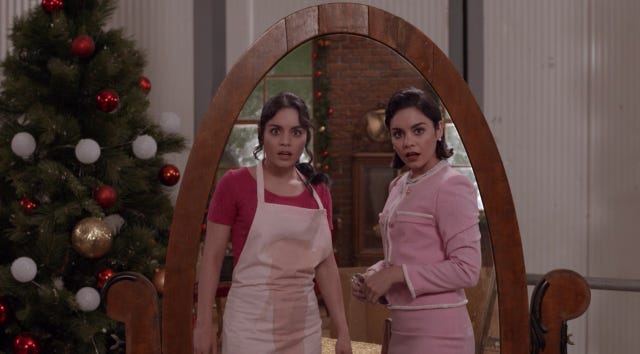 Two entire Vanessa Hudgenses In 'The Princess Switch'