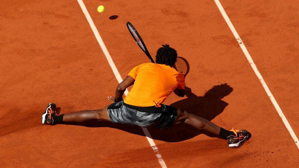 French Open Diary: Forgetful Nishikori, elastic Monfils and a glass (or  two) of red wine