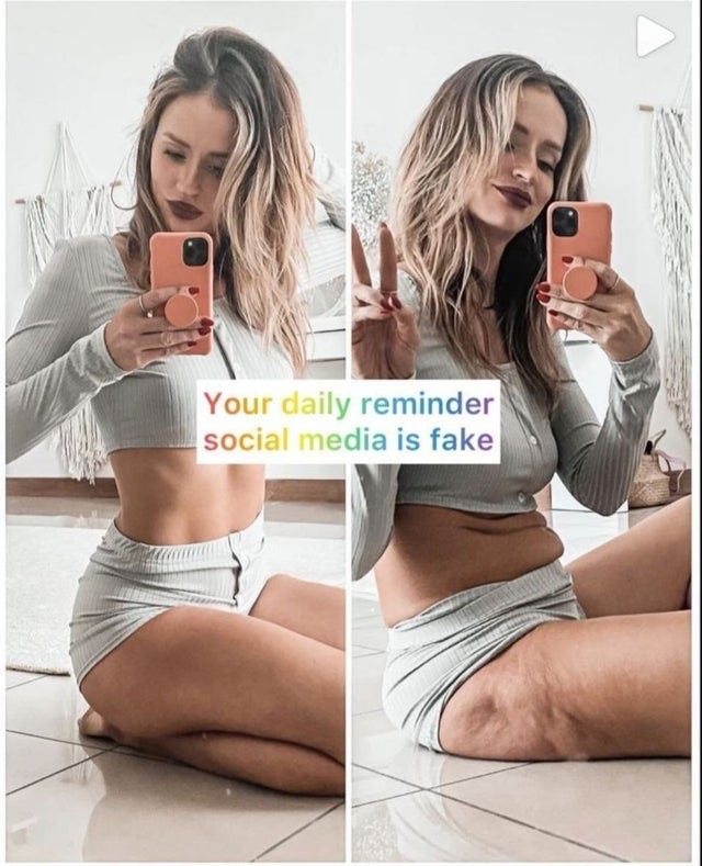 r/instagramvsreality - Your daily reminder social media is fake