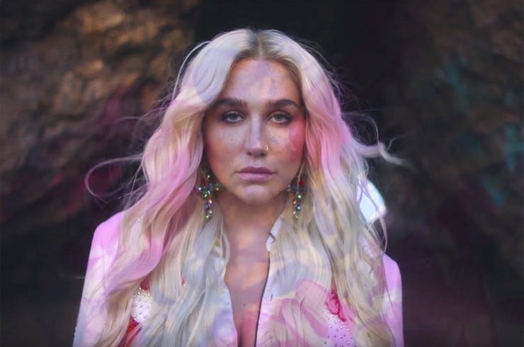 Kesha rainbow trailer 2018 billboard 1548