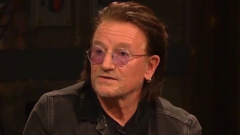 Bono: "If the vaccine isn't everywhere, this pandemic isn't going anywhere."