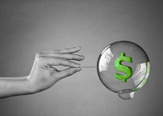 Why a Stock Market Bubble Doesn't Scare Us