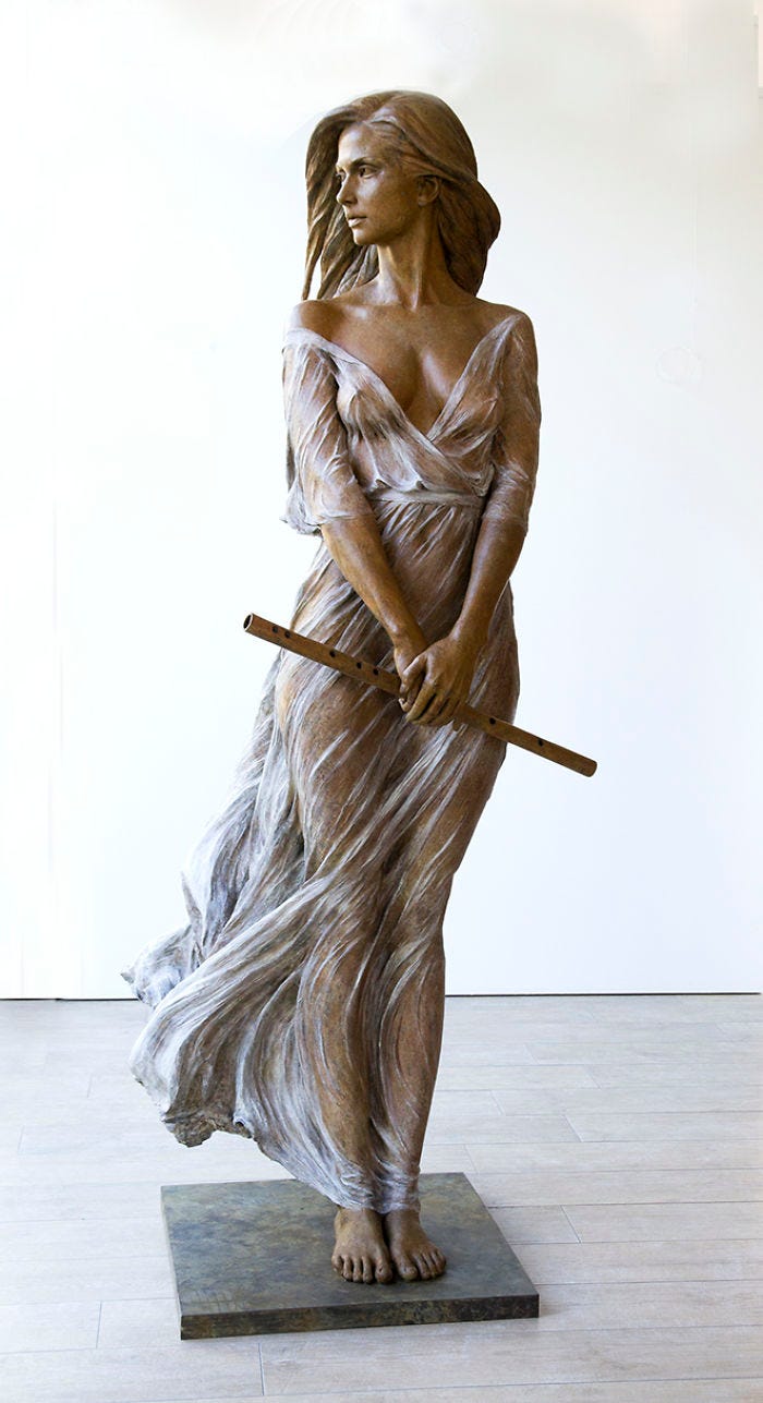 Stunning Sculptures Of Women Inspired By Renaissance Art | Bored Panda