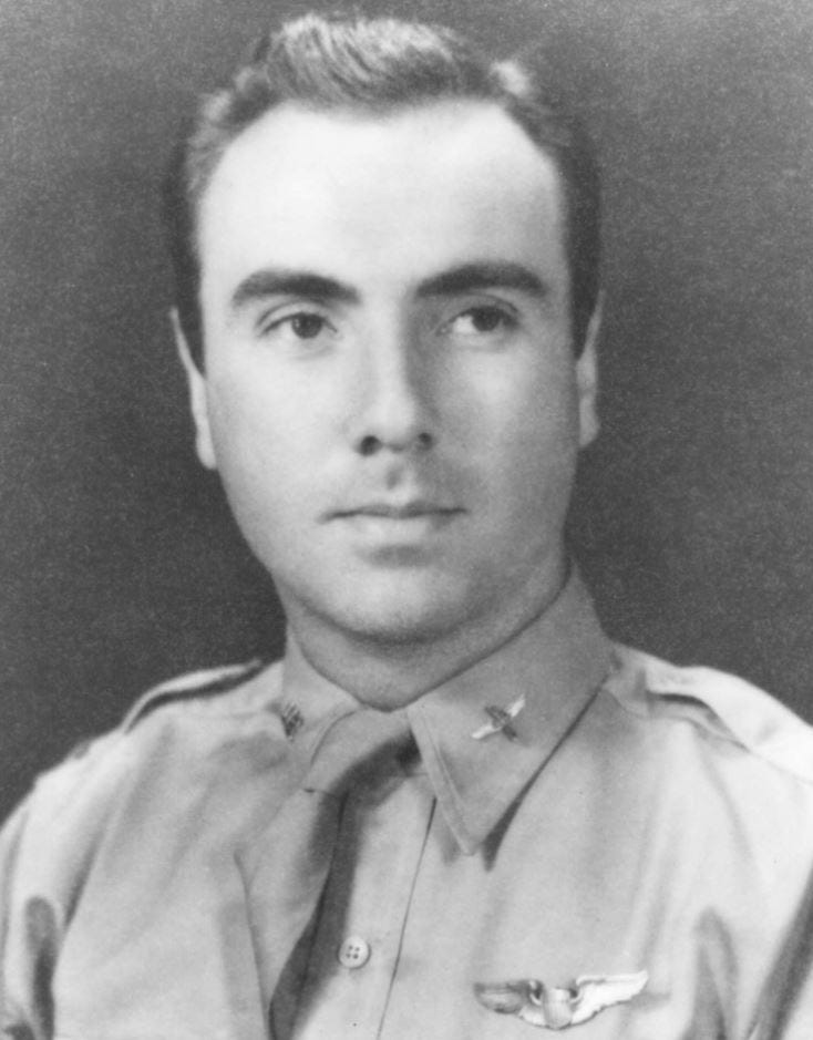 Headshot of Harl Pease, in uniform