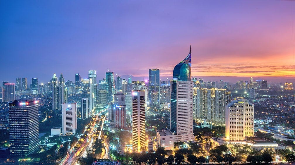 Jakarta-Skyline-from-Bund - Freme Travel