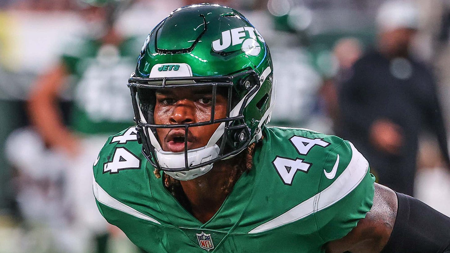 New York Jets rookie LB Jamien Sherwood out for the season (Report)
