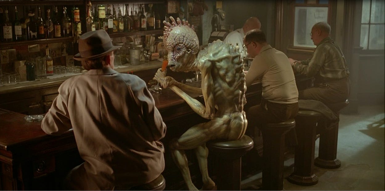 Alien Explorations: Echoes of Giger in Cronenberg's mugwump from Naked Lunch