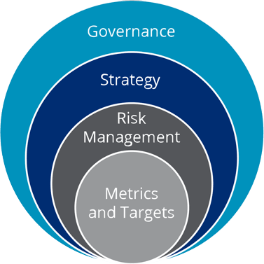 metrics and ttargets, risk management, strategy, governance