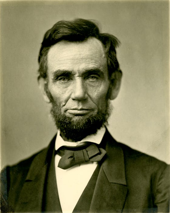 Headshot of Abraham Lincoln