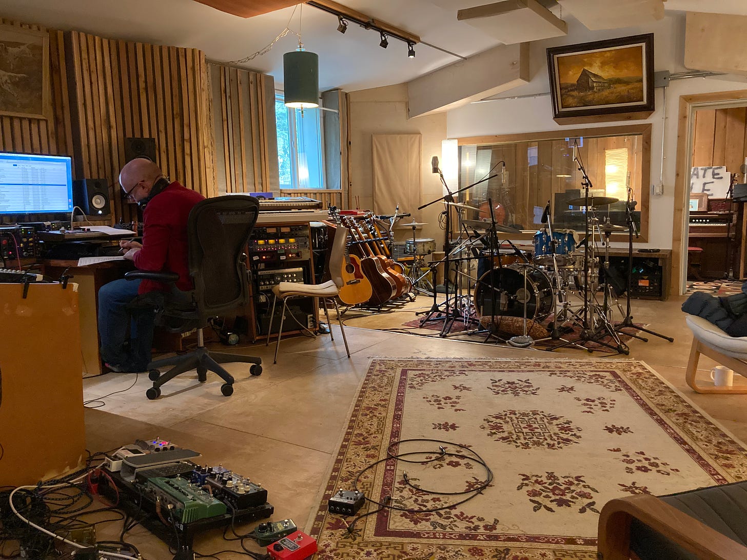 Studio Session Update: Day 1 - by Kevan Gilbert